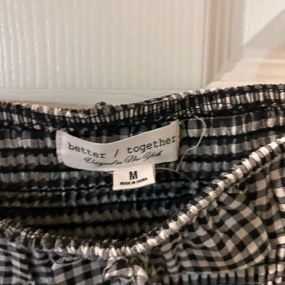 Gingham Puff Sleeve Dress - Picture 5 of 5